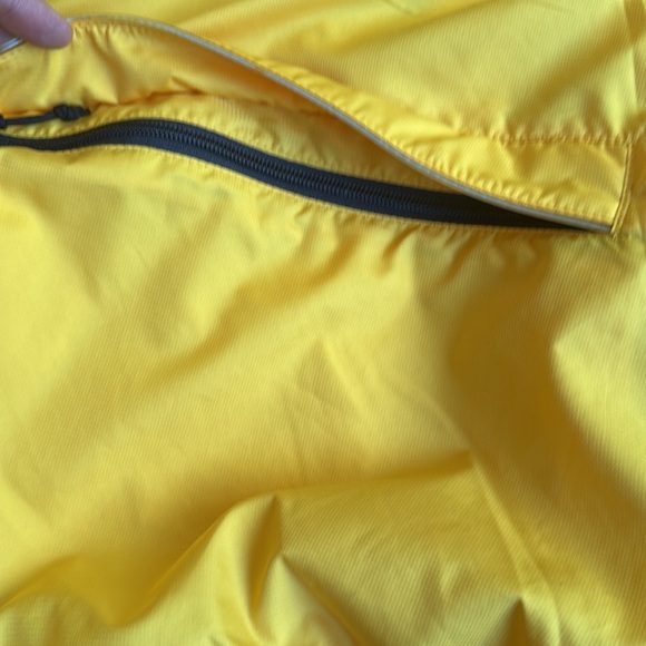 NOVARA Nylon Yellow Zip Road Cycling Wind Rain Pockets Jacket Mens Small (G11) - Picture 7 of 9